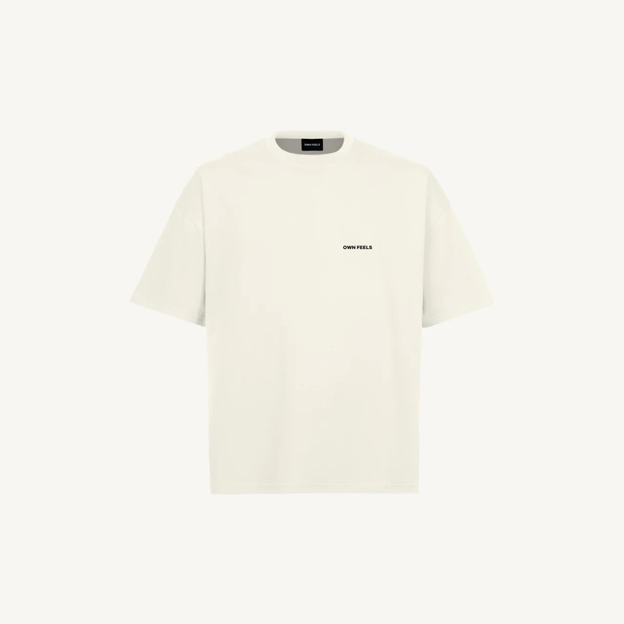 Flat White Boxy Tee