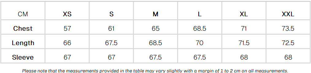 Size guide