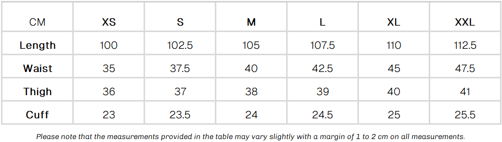 Size guide