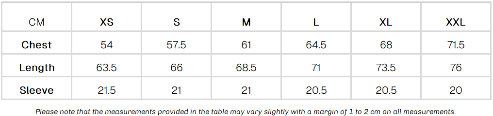 Size guide